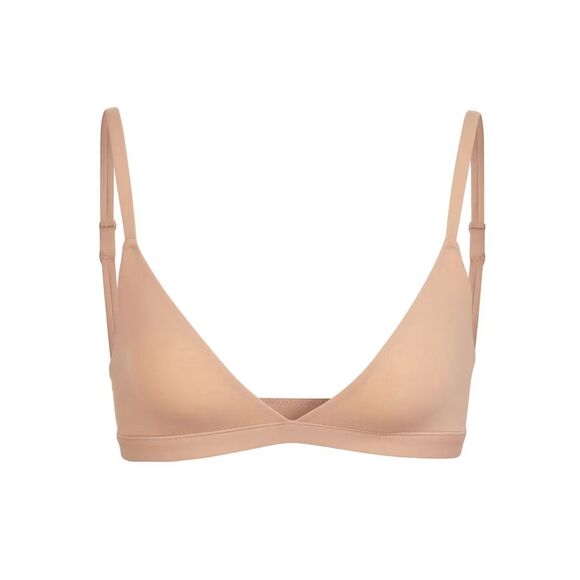 Skims Fits Everybody Triangle Bralette Ochre Size XL - Picture 1 of 8